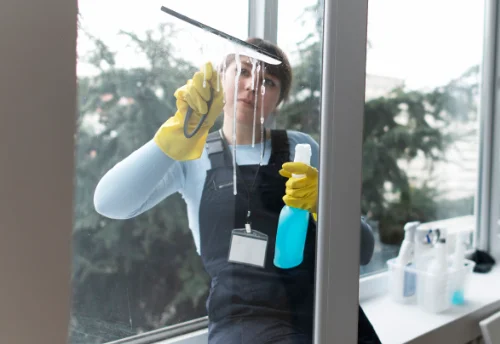Nettoyage de vitres intérieures et extérieures à Gizy